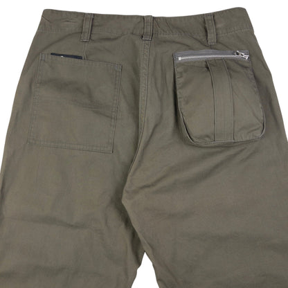 Vintage Good Enough Multi Zip Cargo Trousers Size W31