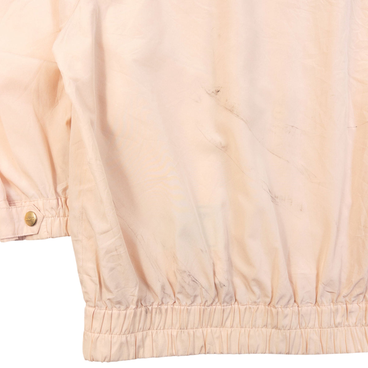 Vintage 90s Burberry Lightweight Zip Up Jacket Womens Size M | Medium, Pink