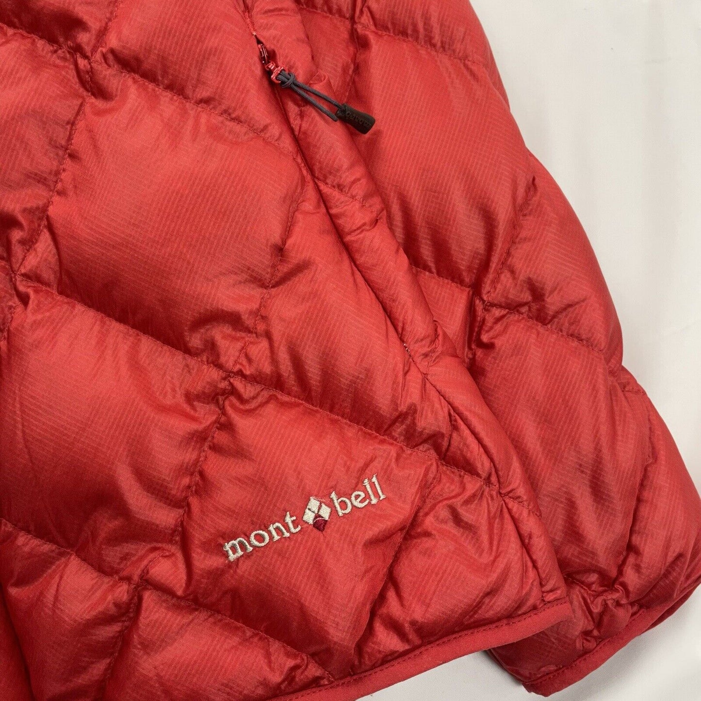 Montbell Diamond Stitch Puffer, Size Small Women's | Montbell, Red