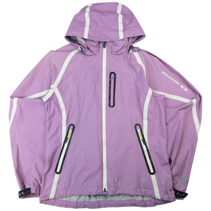 Vintage Salomon Zip Up Waterproof Jacket Womens Size M