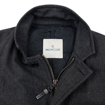 Vintage 2000s Moncler Padded Zip Up Jacket Size L | Large, Grey