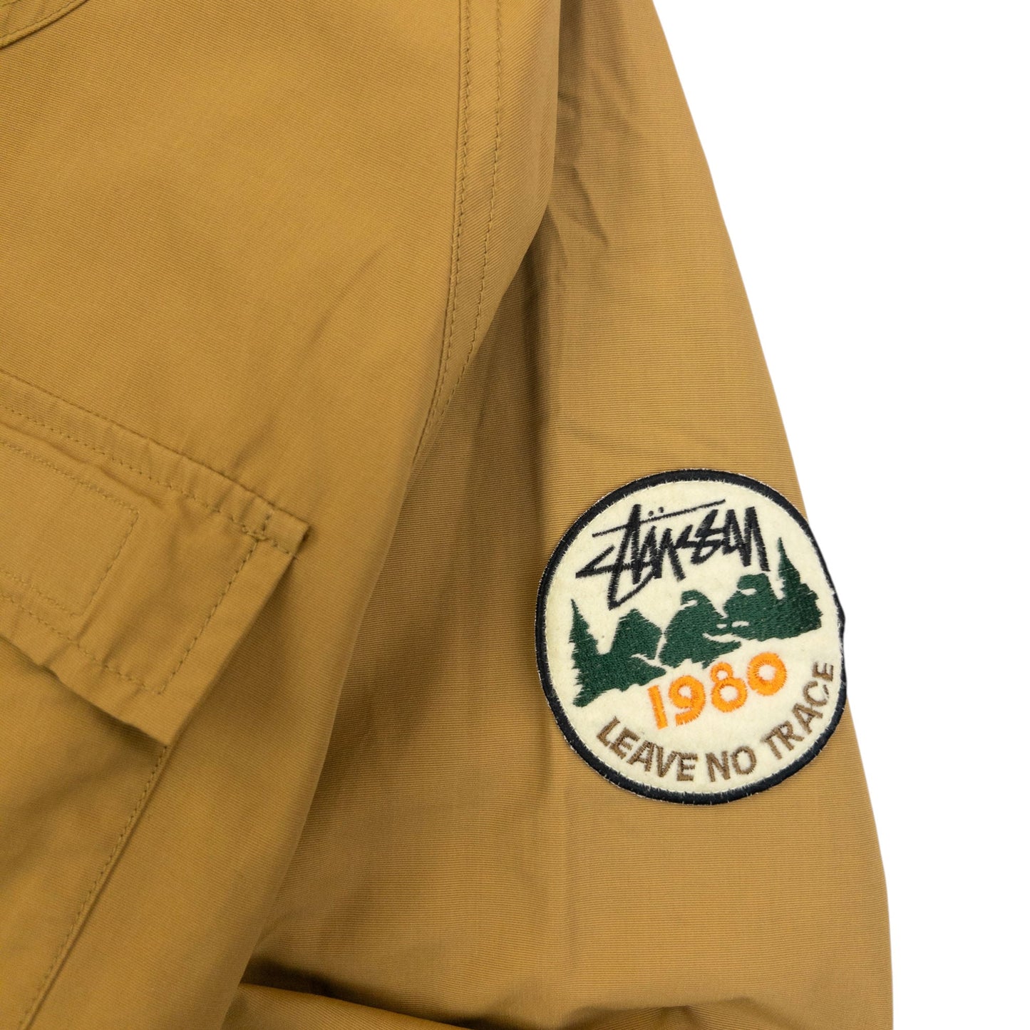 Vintage 2000s Stussy Zip Up Cargo Jacket Size XS | XS, Multicoloured