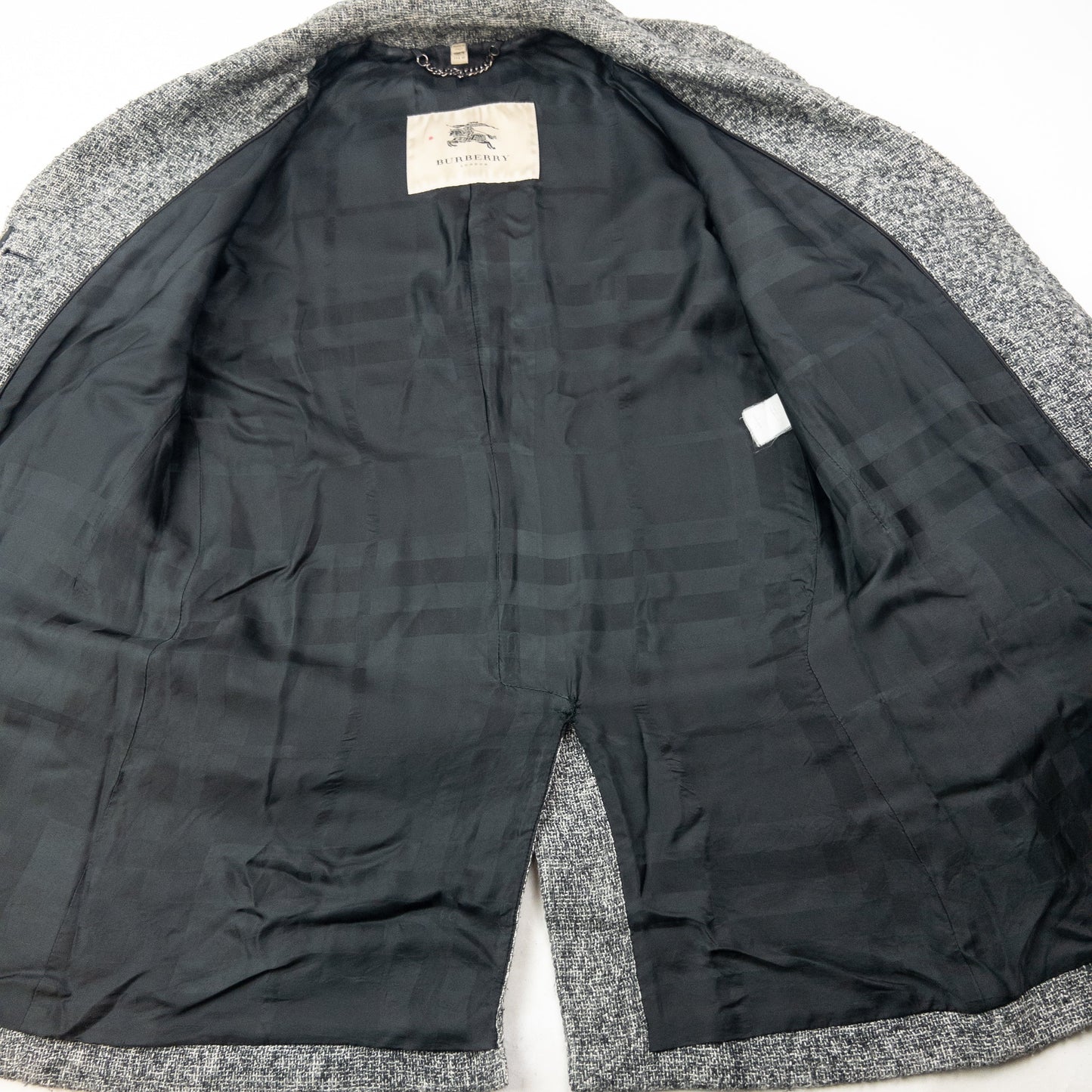Vintage Burberry Wool Jacket Womens Size M | Medium, Grey