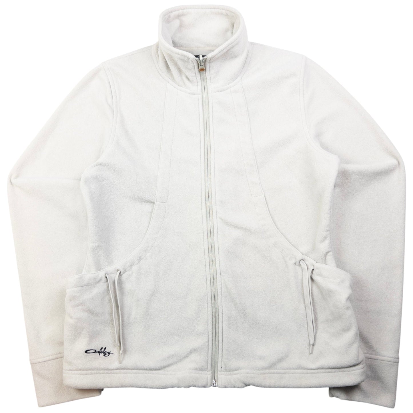 Vintage Oakley Zip Up Fleece Jacket Womens Size M