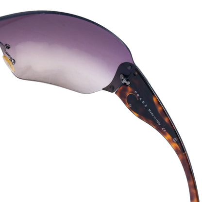 Vintage Prada Swirl Tortoise Shell Sunglasses