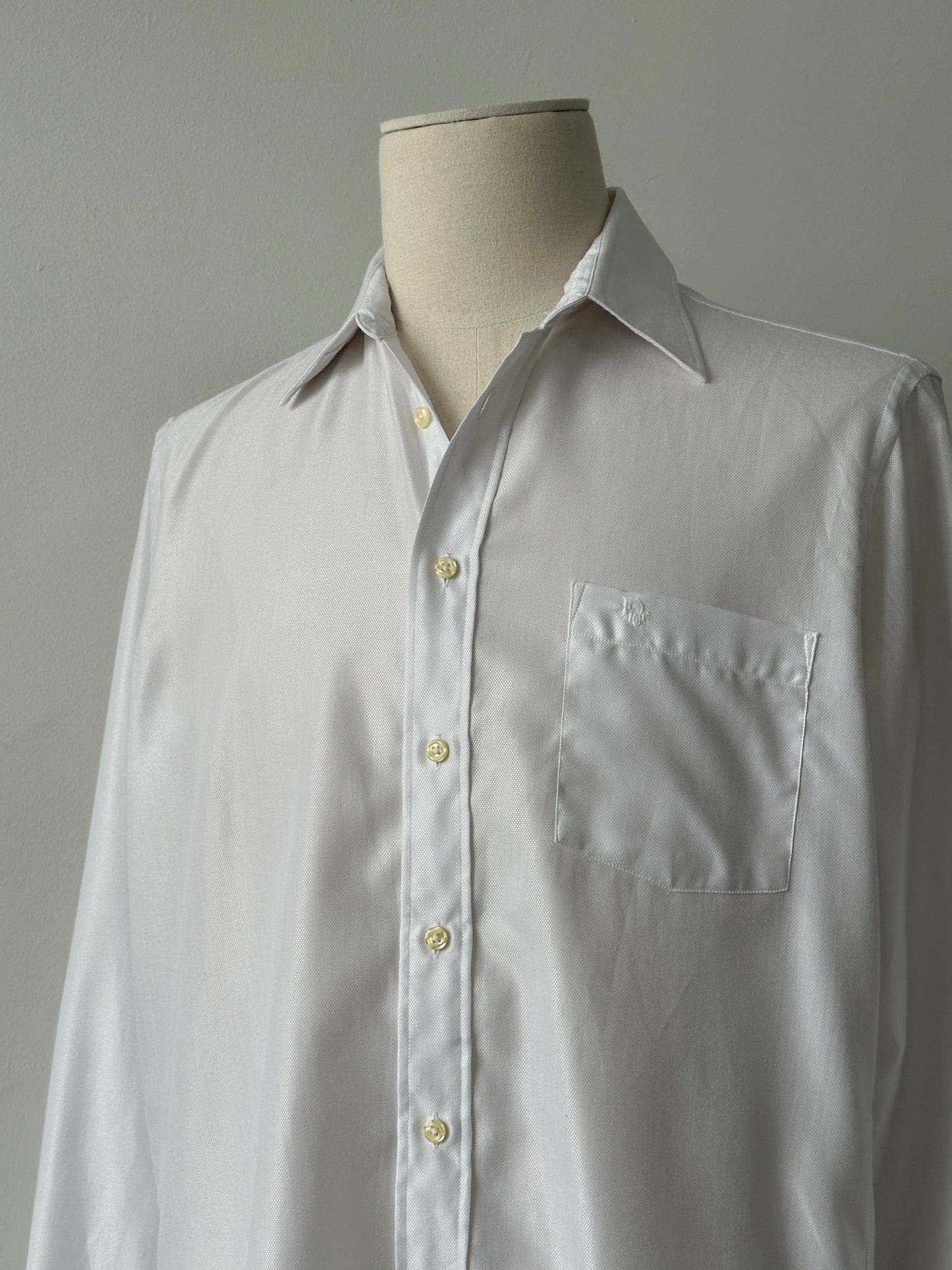 Christian Dior Chemises 1990s Logo Shirt - M