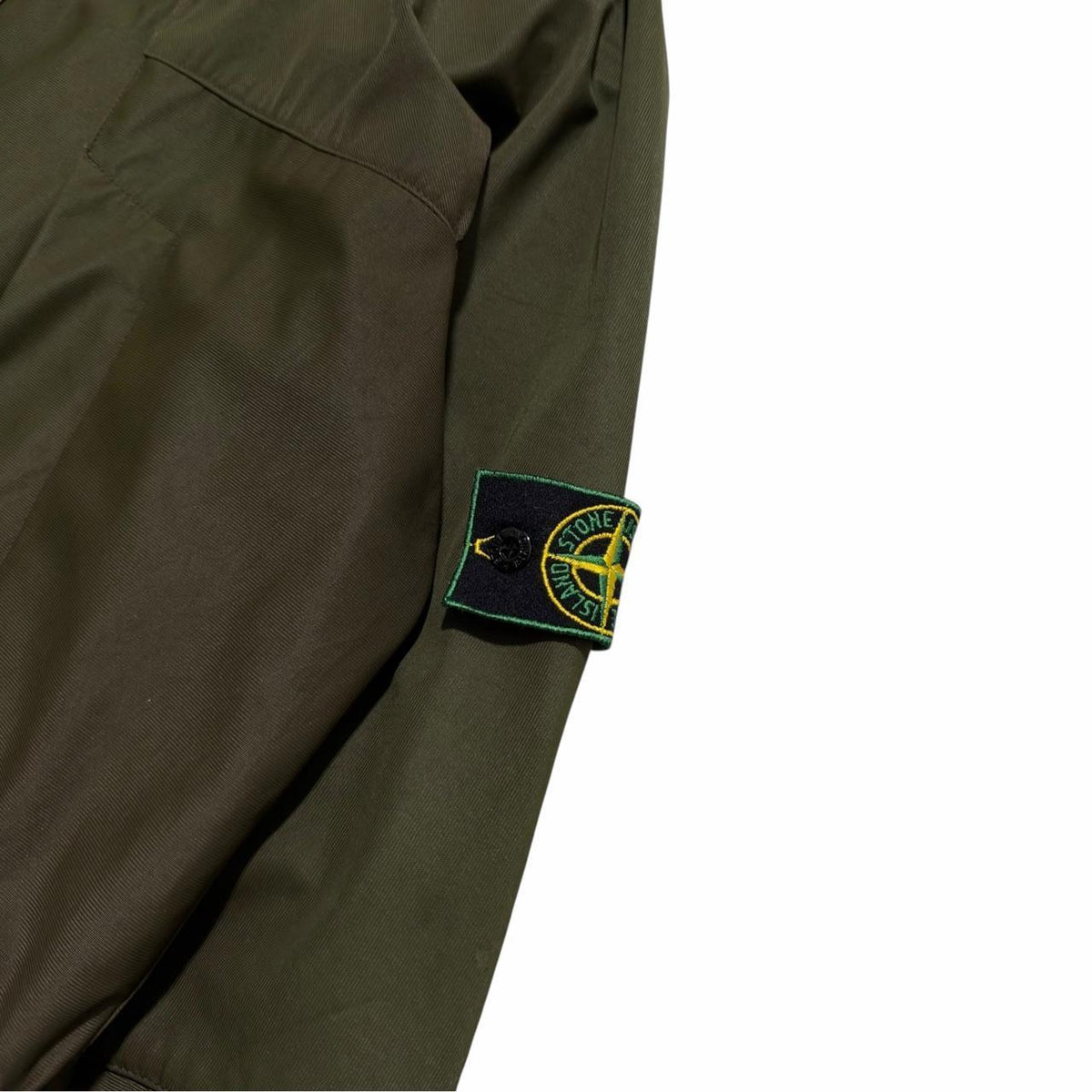 Stone Island 1998 Nylam Jacket | XL, Olive Green