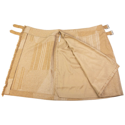 Vintage Burberry Buckle Wrap Skirt Womens Size W30