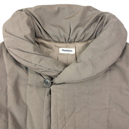 Vintage 90s Plantation By Issey Miyake Quilted Jacket Womens Size XL | XL, Grey