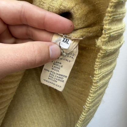 90’s Stone Island Ribbed Wool Blend Knit Jumper (M/L) | Medium, Beige