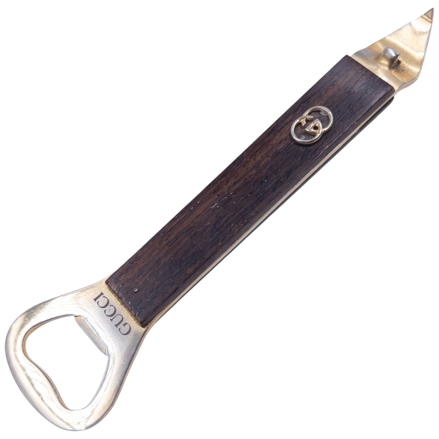 Vintage 80s Gucci Bottle Opener | O/S, Brown