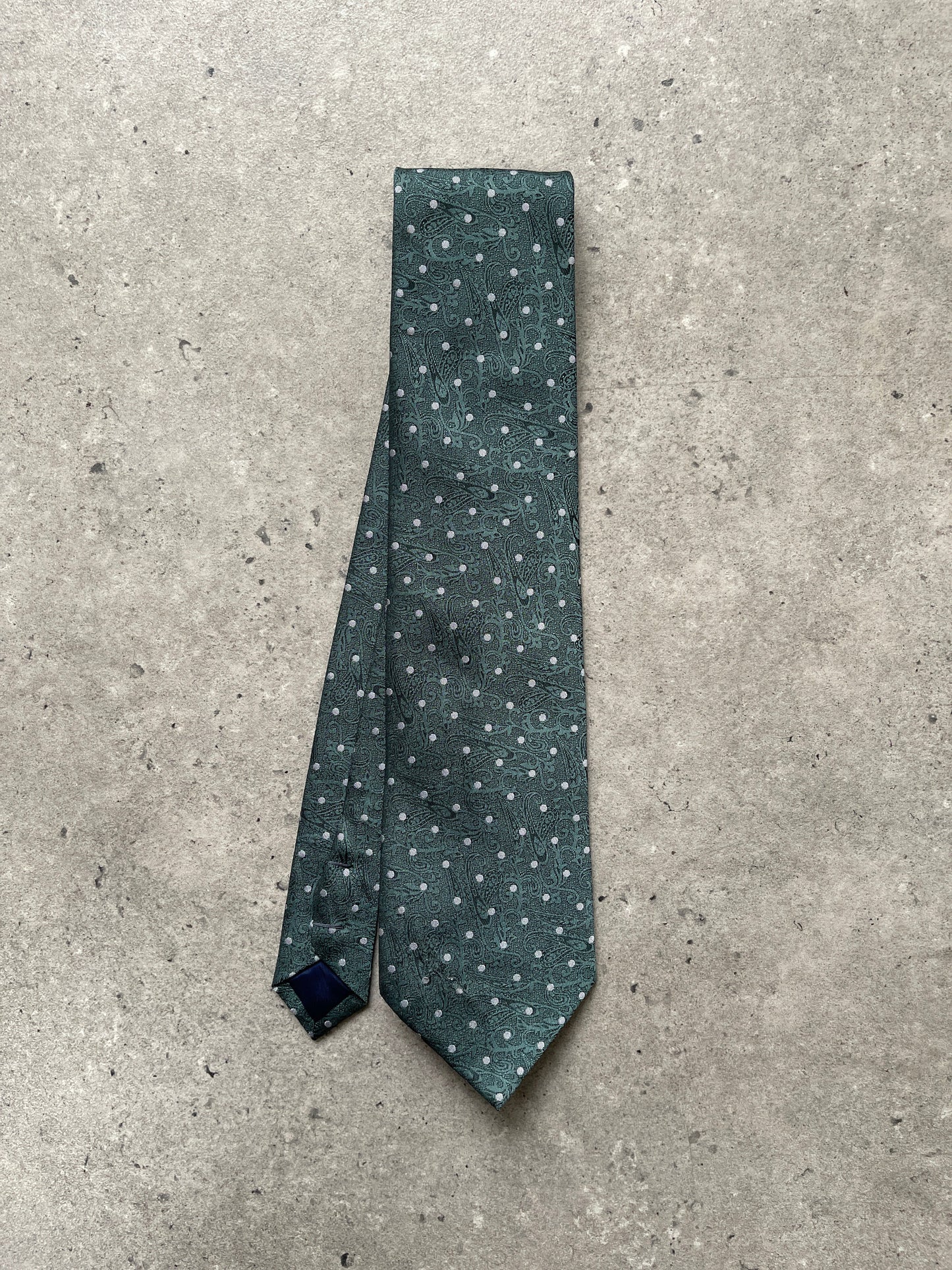 Japanese Vintage 1990s Polka Dot Tie