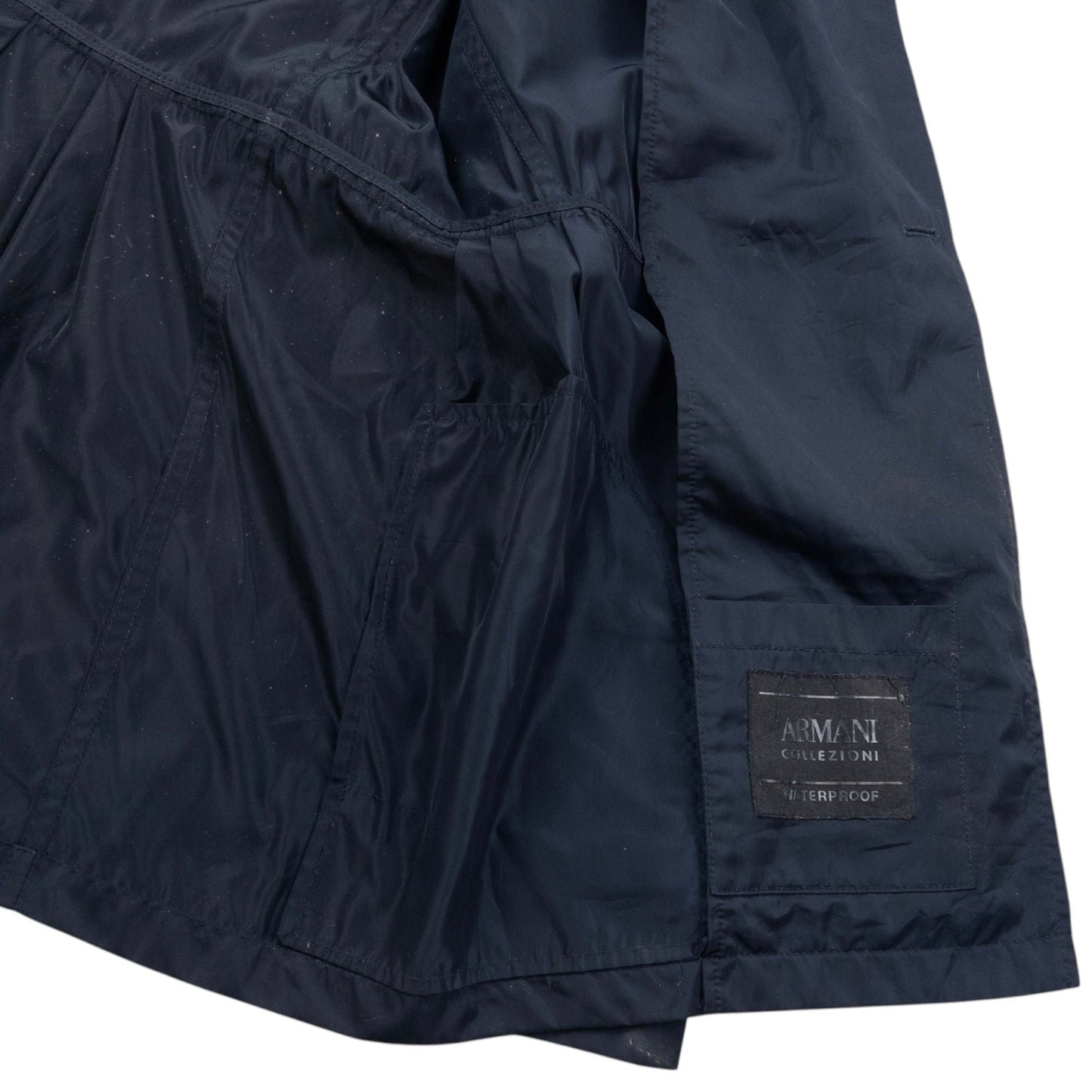 Vintage Armani Collezioni Lightweight Waterproof Jacket Womens Size M