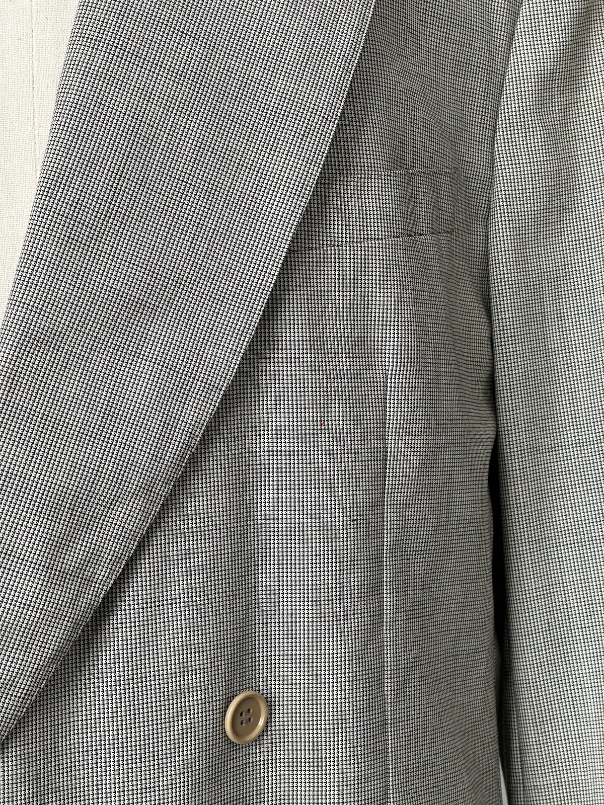 Canali 1980s Pure Wool Double Breasted Blazer - 48L