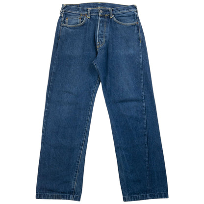 Vintage 2000s Evisu Gull Symbol Text Japanese Denim Jeans Size W32 | W32, Blue