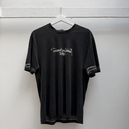 00’s Stone Island Logo T-shirt (L) | Large, Black