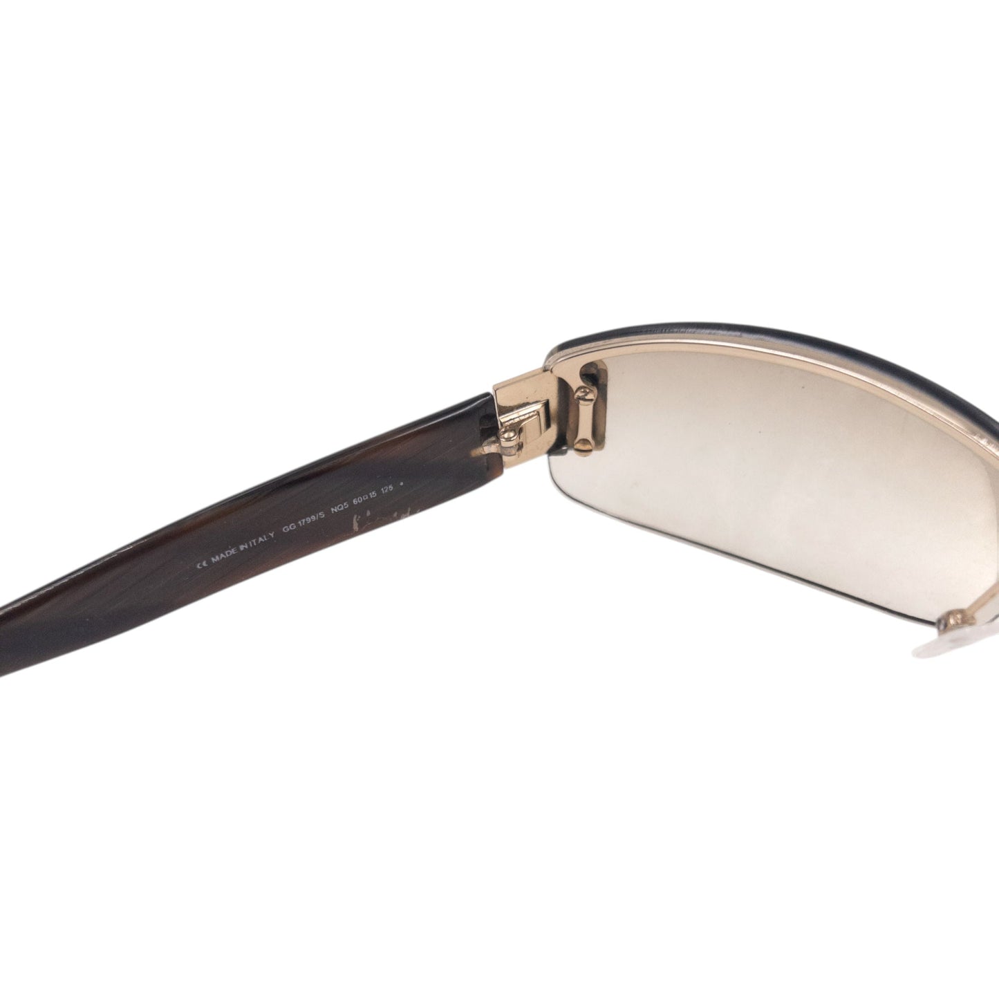 Vintage 1999 Gucci By Tom Ford Rimless Sunglasses | O/S, Brown