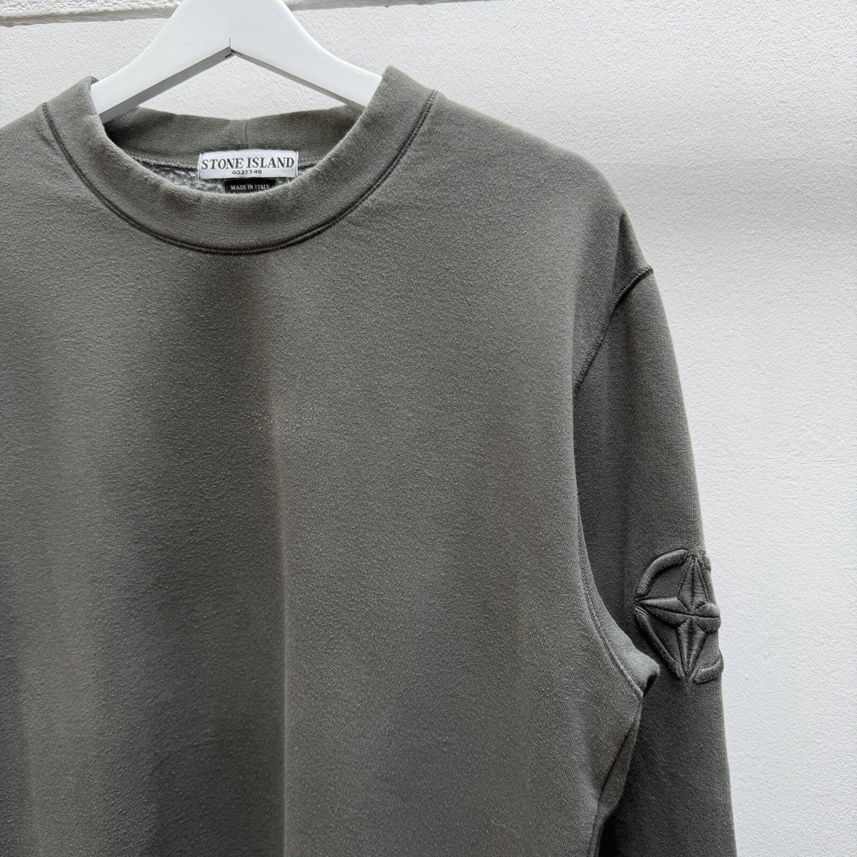 00’s Stone Island Sweatshirt (L) | Large, Grey
