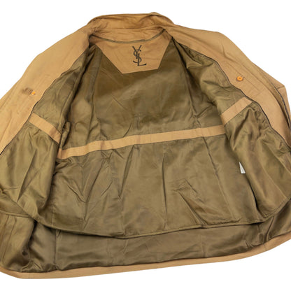 Vintage YSL Yves Saint Laurent Zip Up Jacket Size L