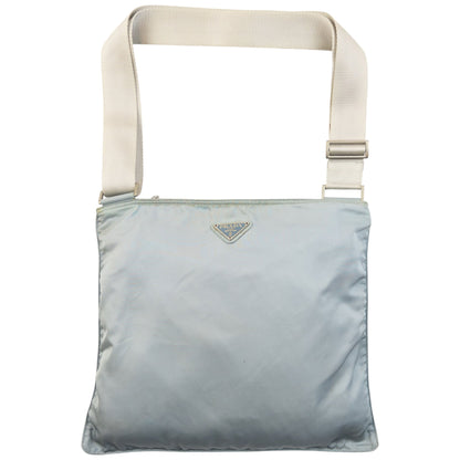 Vintage 2000s Prada Crossbody Bag | O/S, Blue