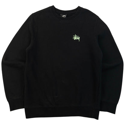 Vintage Stussy Graphic Sweatshirt Womens Size S | Small, Black