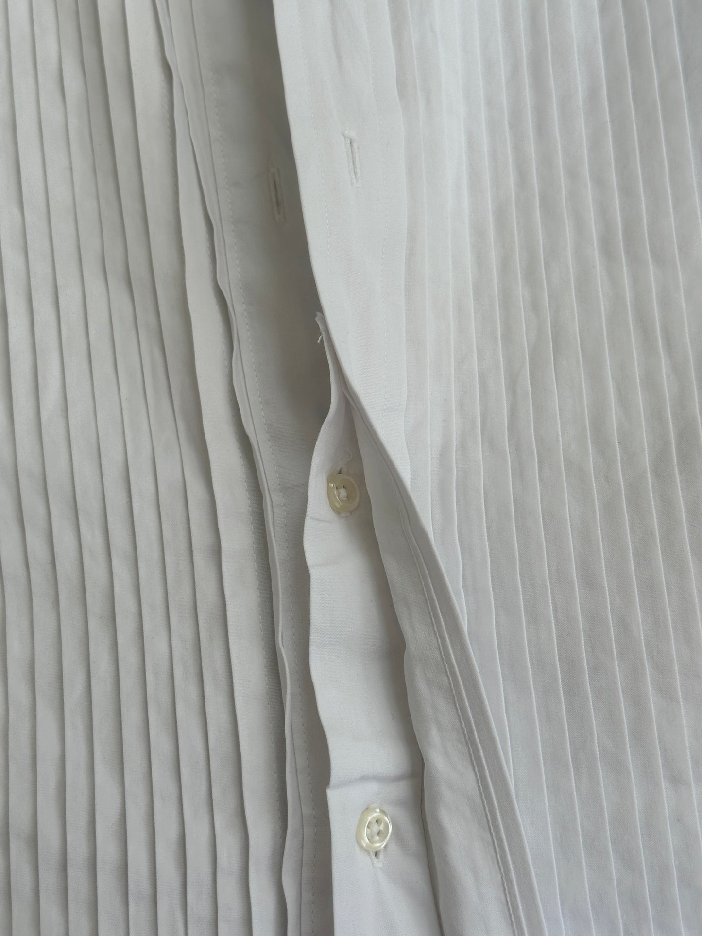 Christian Dior Monsieur 1990s Pure Cotton Tuxedo Shirt - XXL