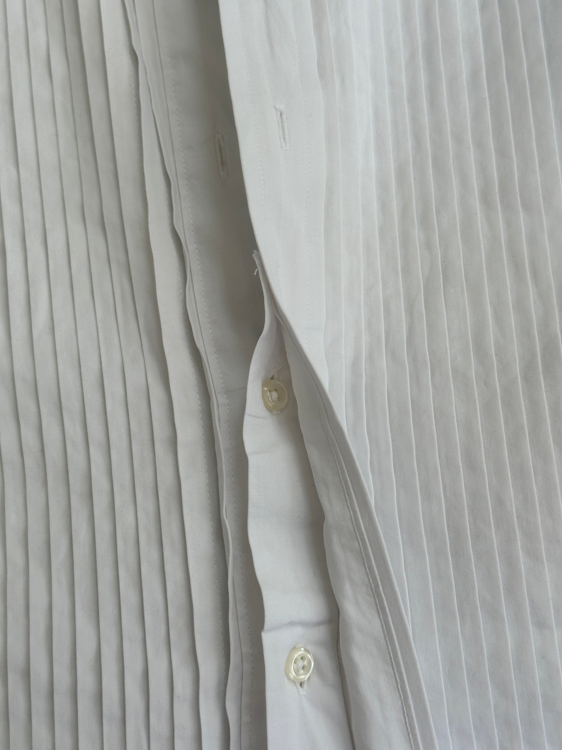 Christian Dior Monsieur 1990s Pure Cotton Tuxedo Shirt - XXL