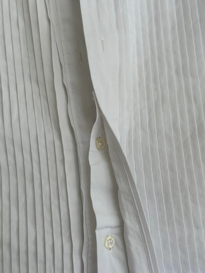 Christian Dior Monsieur 1990s Pure Cotton Tuxedo Shirt - XXL