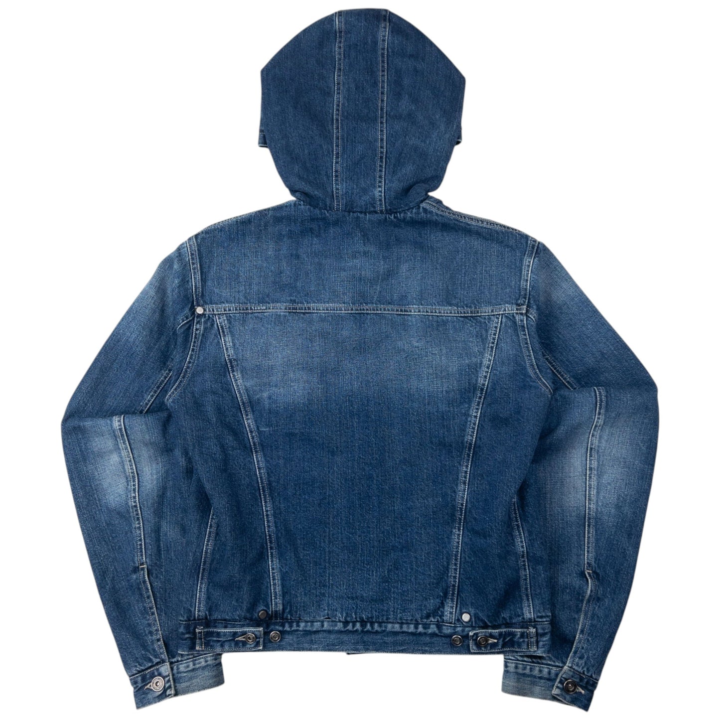 Vintage Versace Jeans Couture Fleece Lined Denim Jacket Womens Size M