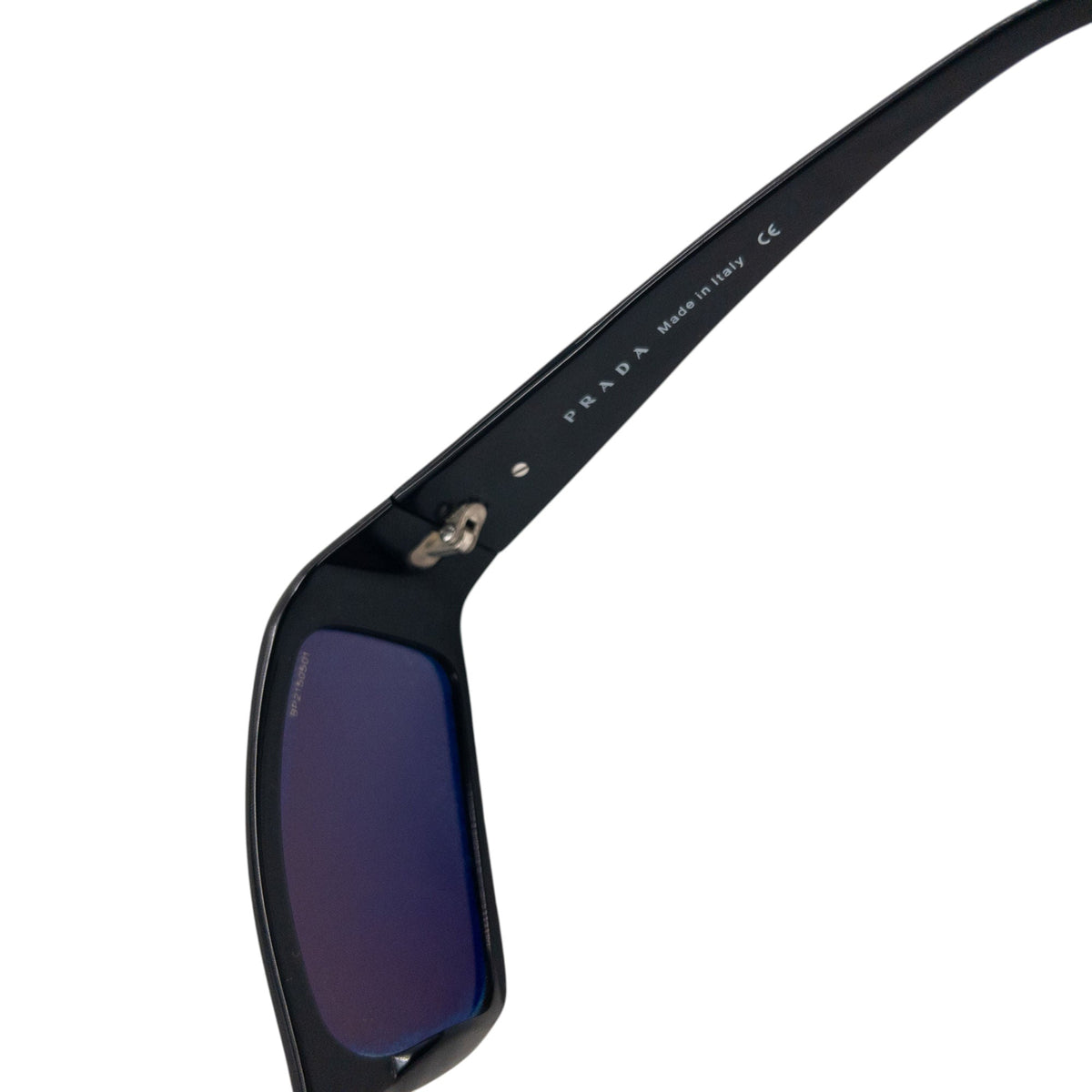 Vintage 2000s Prada Iridescent Lens Sunglasses | O/S, Black