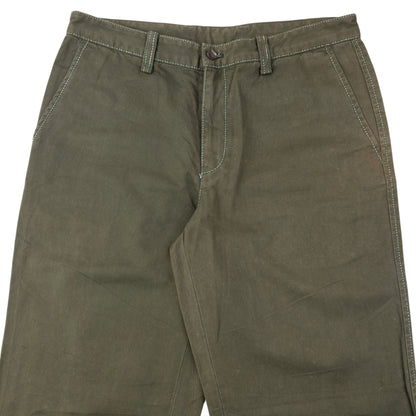 Vintage 2000s Issey Miyake Trousers Size W32 | W32, Green