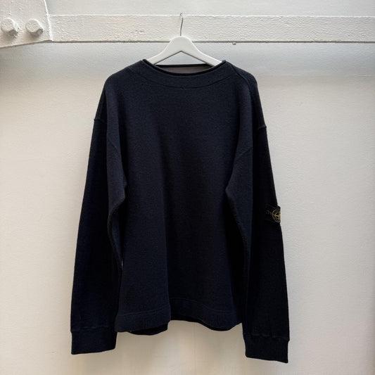 Stone Island Vintage Early 2000s Wool Blend Knit Jumper (XL) | Extra Large, Multicoloured