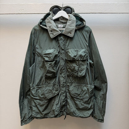 CP Company Multipocket Goggle Jacket (L) | Large, Green