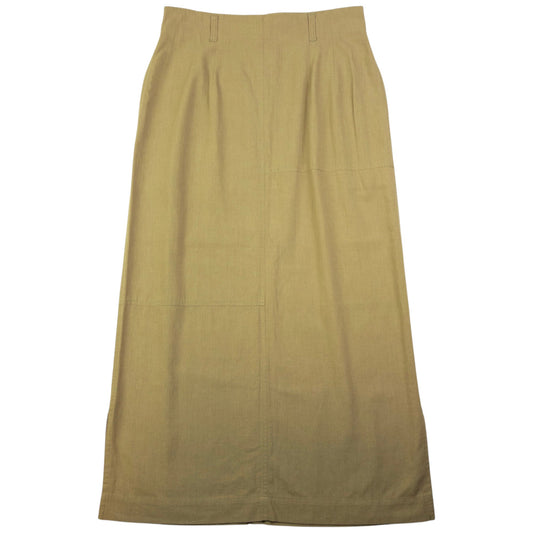 Vintage Hai Sporting Gear By Issey Miyake Linen Maxi Skirt Womens Size W29