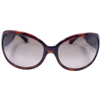 Vintage Fendi Embossed Monogram Tortoise Shell Sunglasses