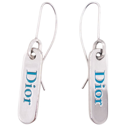 Vintage 2000s Dior By John Galliano Embossed Earrings | O/S, Multicoloured