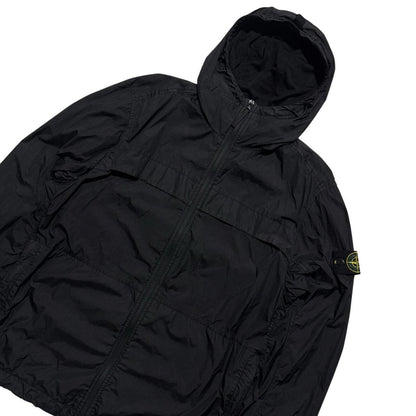 Stone Island Garment Dyed Crinkle Reps Jacket | XL, Black