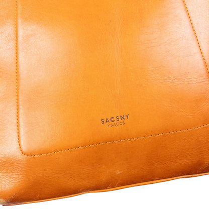 Vintage 2000s Y'Saccs By Yohji Yamamoto Leather Backpack