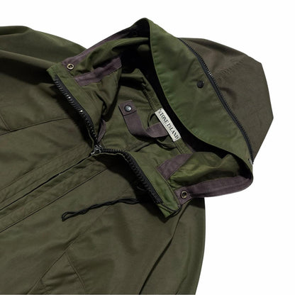 Stone Island 1998 Nylam Jacket | XL, Olive Green