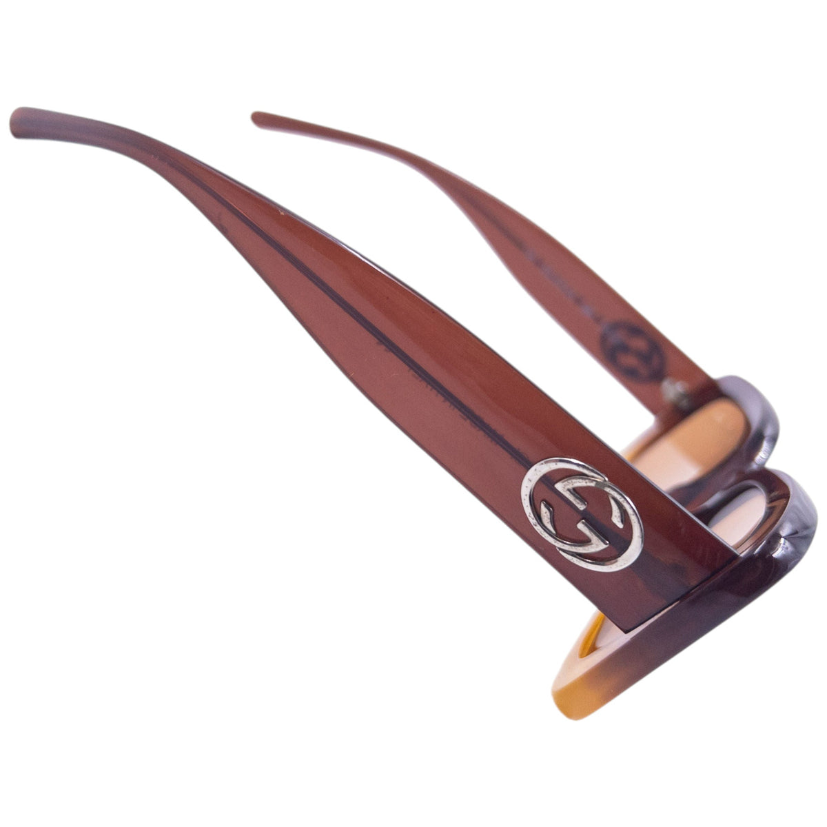 Vintage 90s Gucci By Tom Ford Gradient Sunglasses | O/S, Brown