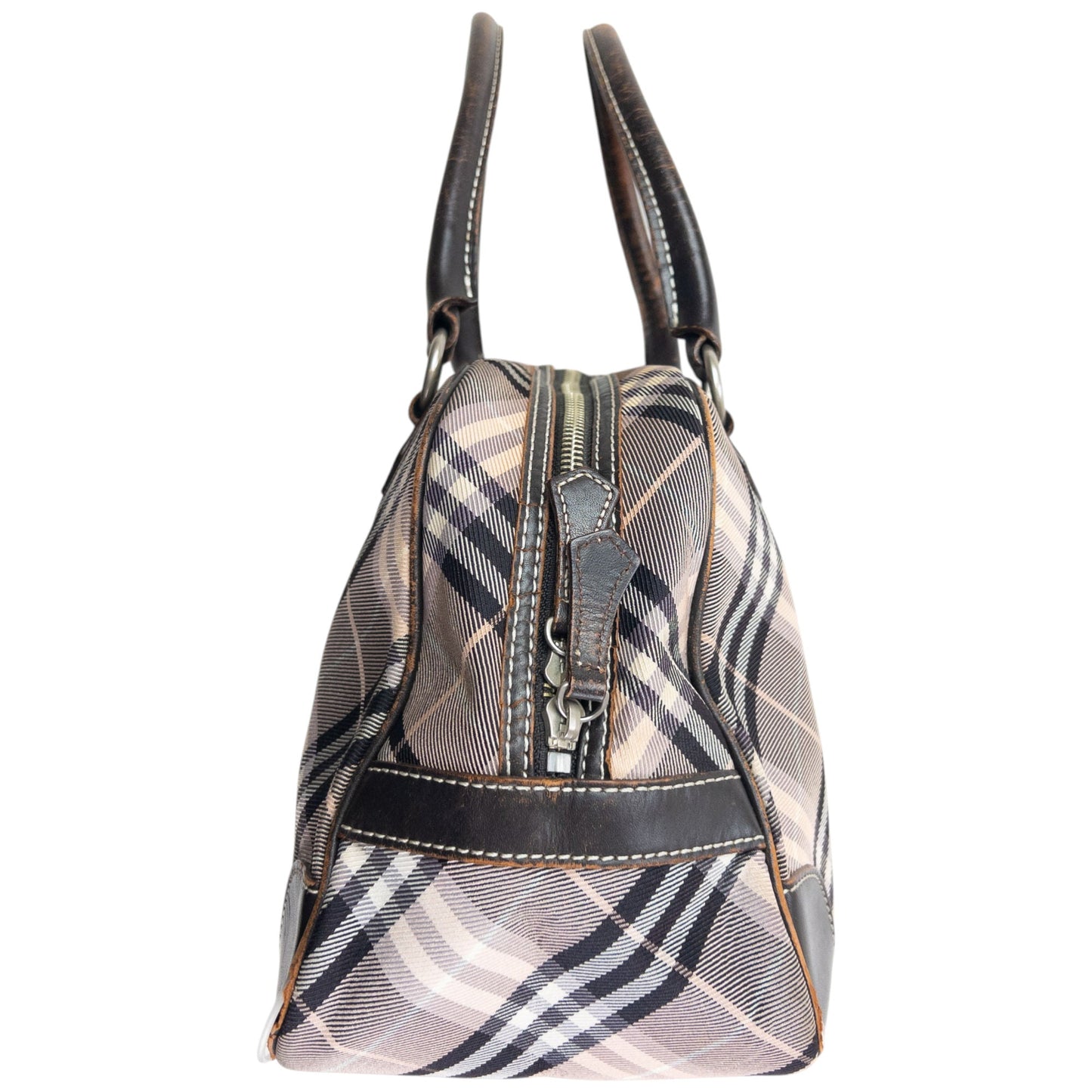 Vintage 2000s Burberry Blue Label Nova Check Handbag | O/S, Multicoloured