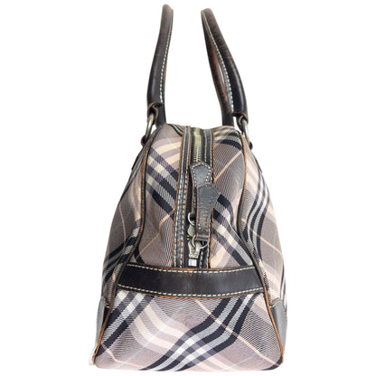 Vintage 2000s Burberry Blue Label Nova Check Handbag | O/S, Multicoloured