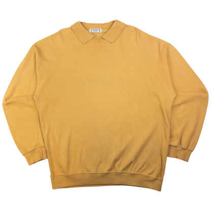 Vintage YSL Yves Saint Laurent Polo Sweatshirt Size L