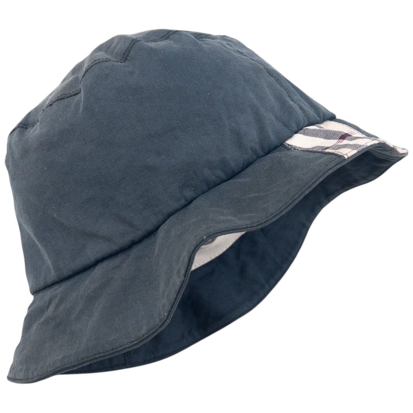Vintage Burberry Nova Check Detail Bucket Hat