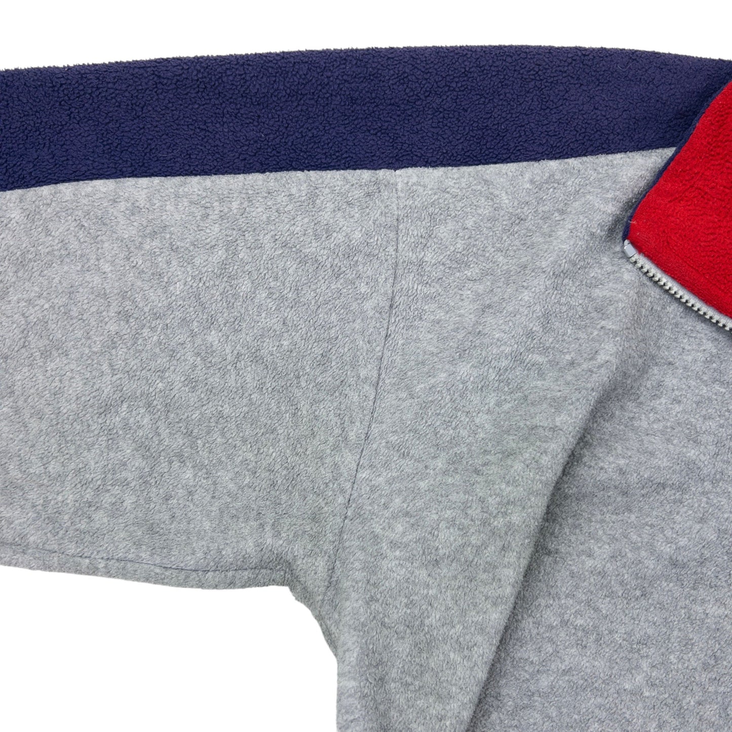 Vintage YSL Yves Saint Laurent Q Zip Fleece Sweatshirt Size L