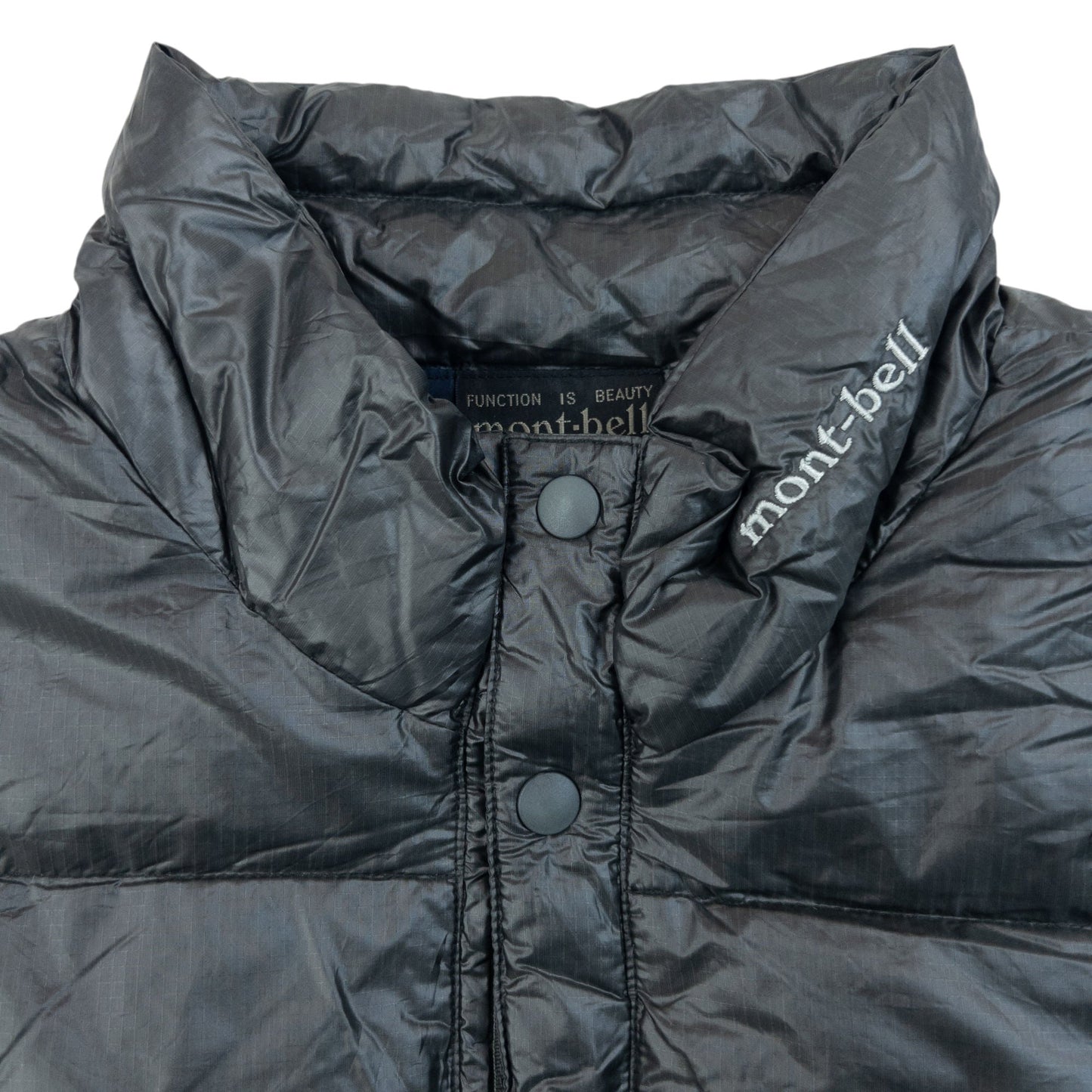 Vintage 2000s Montbell Lightweight Padded Jacket Size M | Medium, Grey