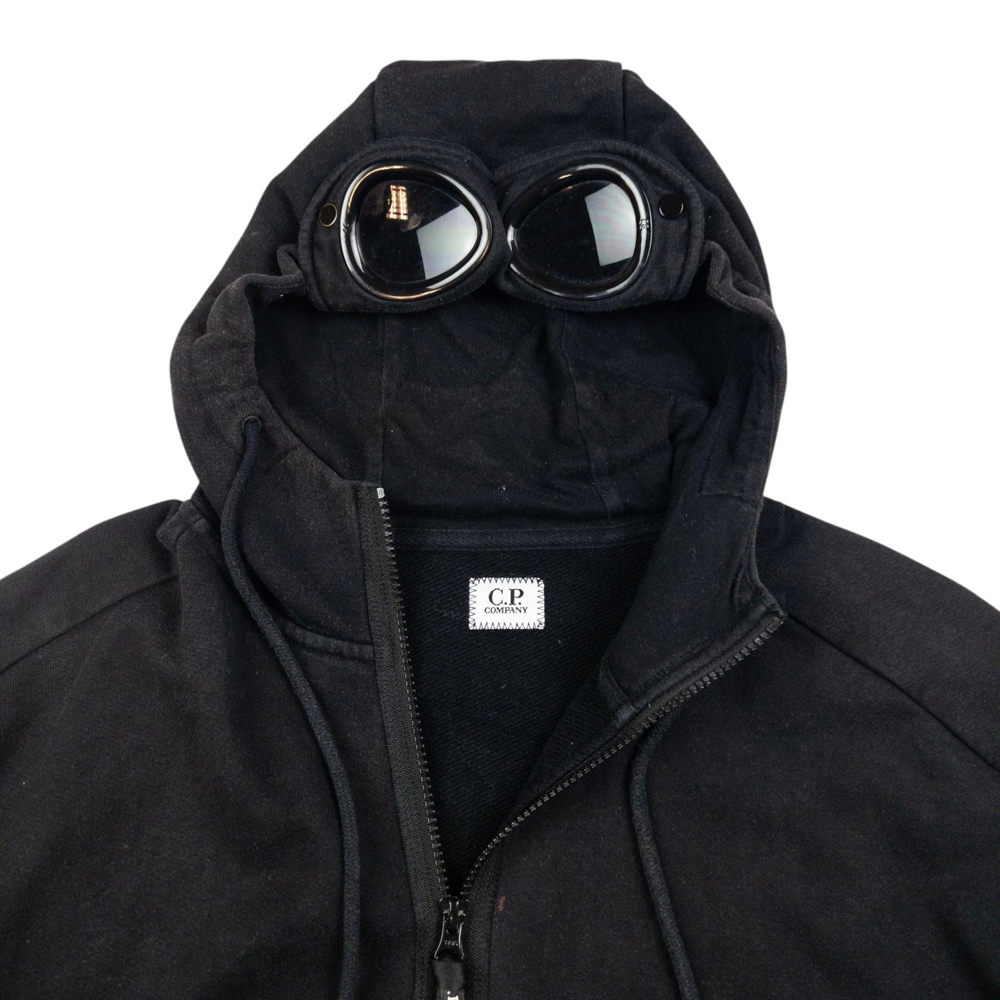 Vintage CP Company Goggle Hood Zip Up Hoodie Size M