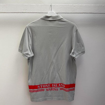 Stone Island Marina Polo Shirt (L) | Large, Grey