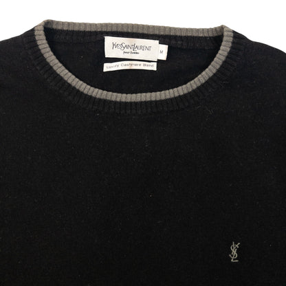 Vintage 2000s YSL Yves Saint Laurent Cashmere Jumper Size M | Medium, Multicoloured