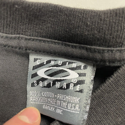 Vintage Oakley Software T-Shirt, Size XS | Oakley, Black
